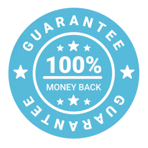 100 percent money-back guarantee